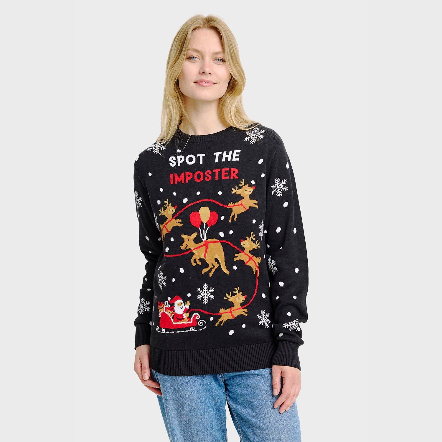 Imposter Christmas Sweater – Women